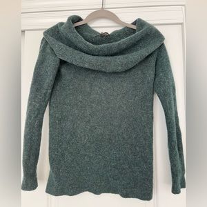 Off the shoulder sweater